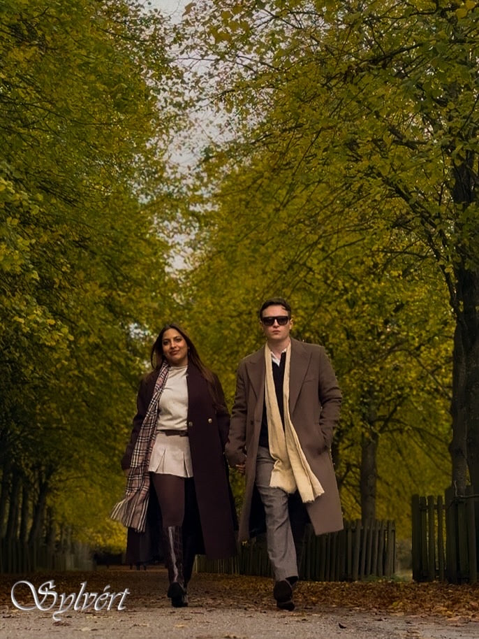 Sylvért, Pashmina, Coronis, Corvella, 100% Natural, organic, undyed, Luxury, Heritage, Sustainable, slow fashion, quiet luxury. Sylvert. Scarf, Stole, Shawls, Hand loomed, cruelty-free