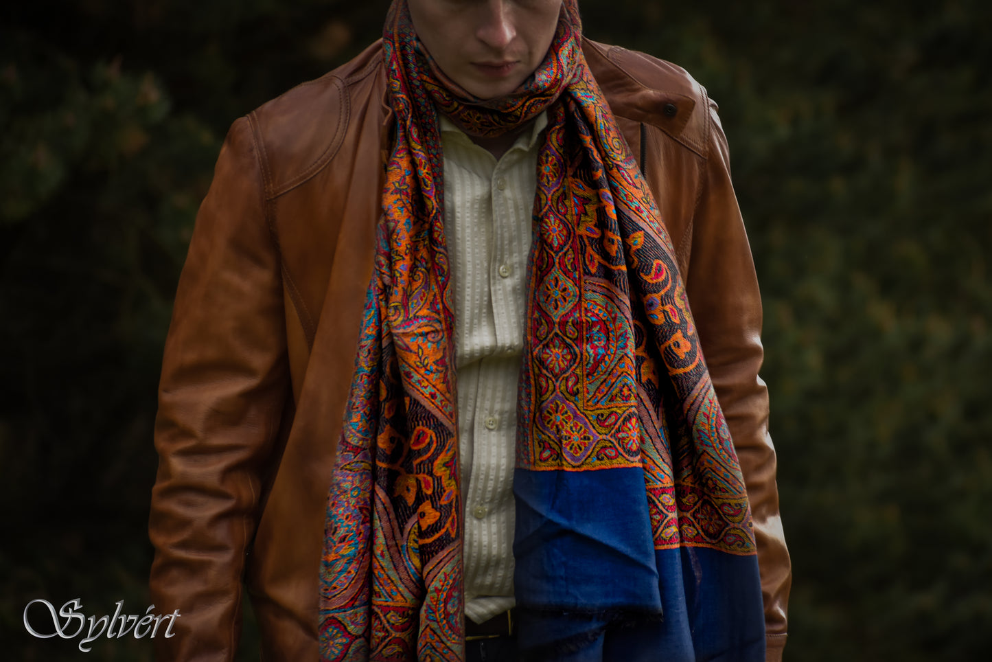 Sylvért, Pashmina, Coronis, Corvello, 100% Natural, Organic Dye, Luxury, Heritage, Sustainable, slow fashion, quiet luxury. Sylvert.