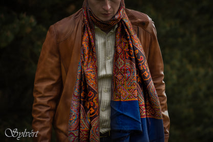 Sylvért, Pashmina, Coronis, Corvello, 100% Natural, Organic Dye, Luxury, Heritage, Sustainable, slow fashion, quiet luxury. Sylvert.