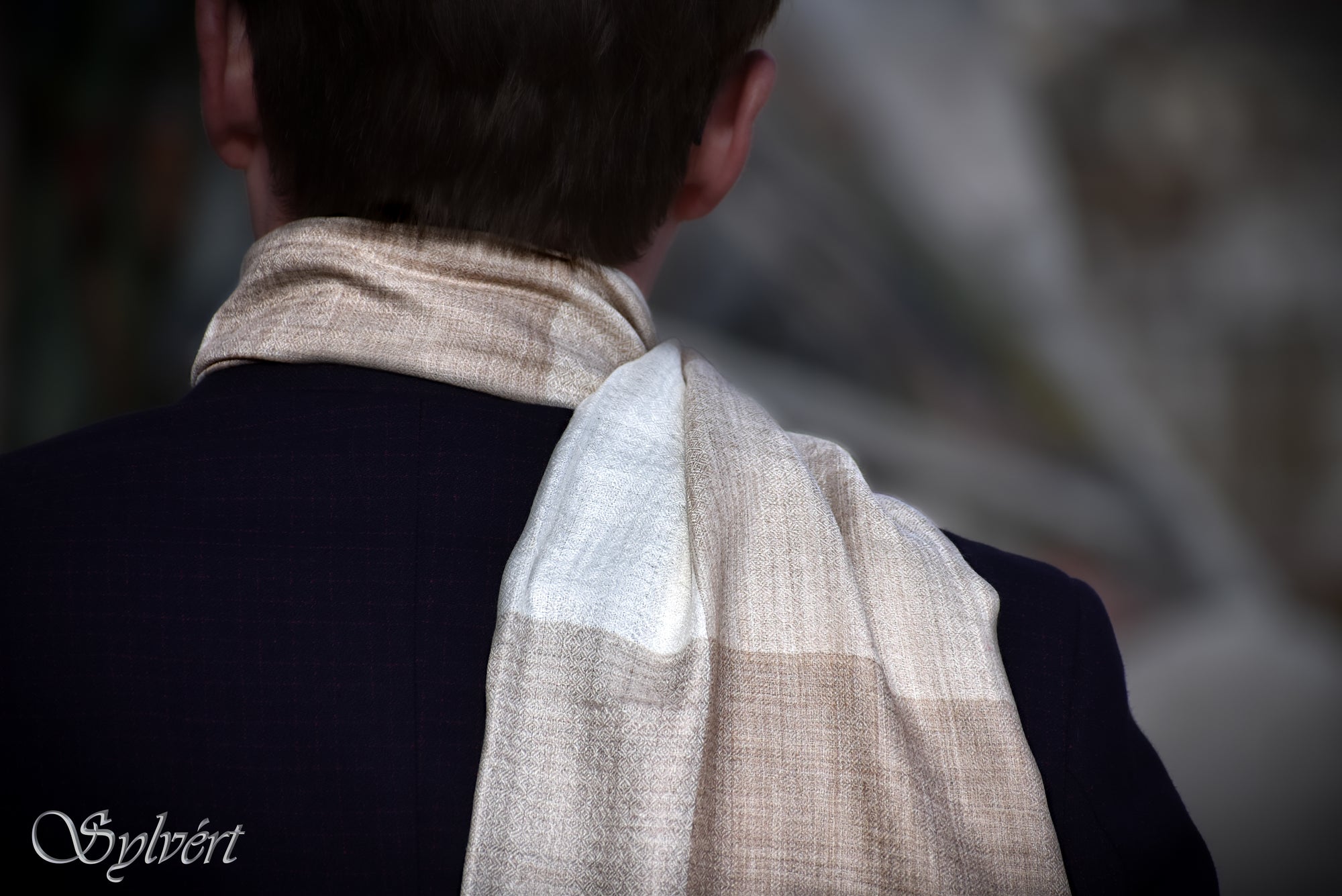 Sylvért, Pashmina, Coronis, Corvella, 100% Natural, organic, undyed, Luxury, Heritage, Sustainable, slow fashion, quiet luxury. Sylvert.